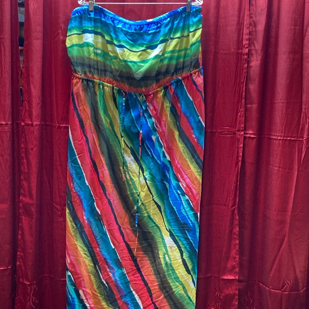 Lane Bryant Women's Sheath Dress Size 22/24 Sleeveless Multicolored NWT